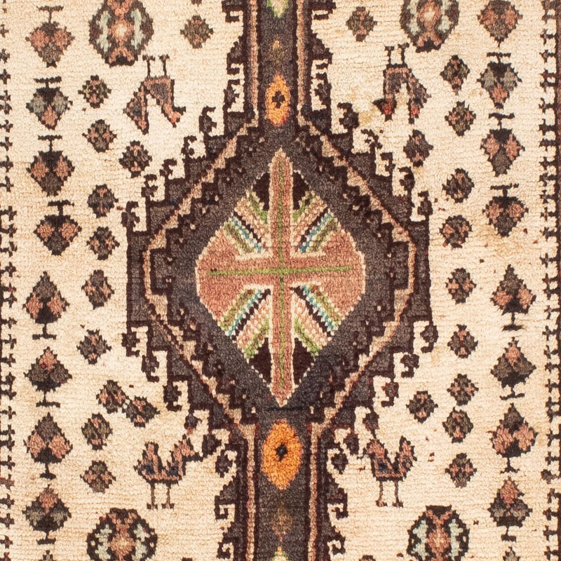 Biegacz Perski dywan - Nomadyczny - 175 x 73 cm - beżowy