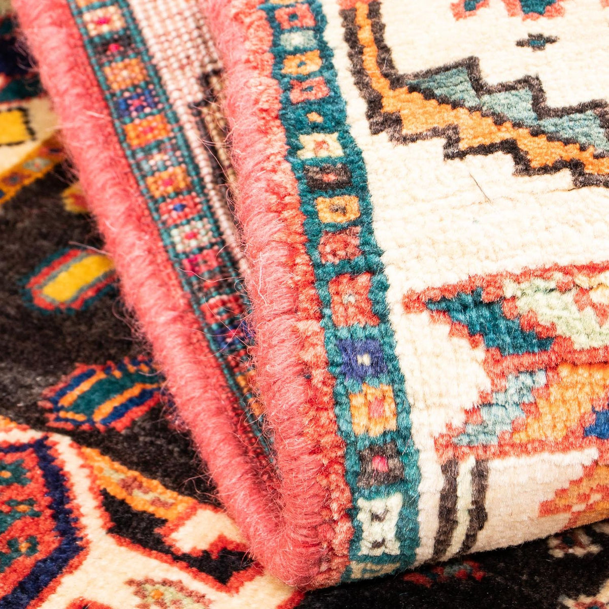 Perski dywan - Nomadyczny - 151 x 108 cm - jasna czerwień