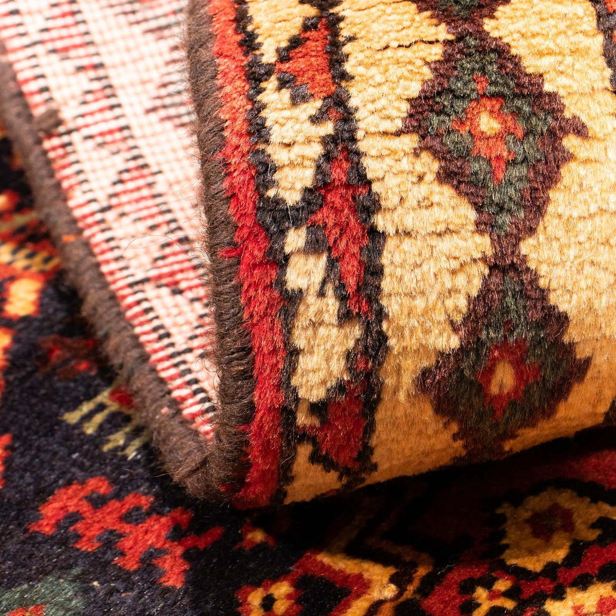 Perski dywan - Nomadyczny - 144 x 96 cm - czerwony