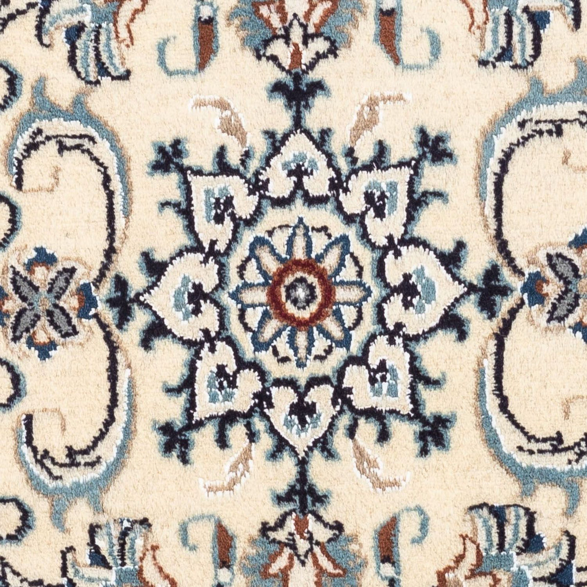 Dywan perski - Nain - 138 x 66 cm - beżowy