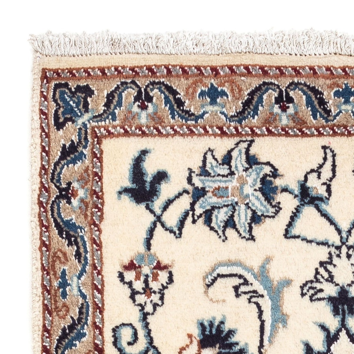 Dywan perski - Nain - 138 x 66 cm - beżowy