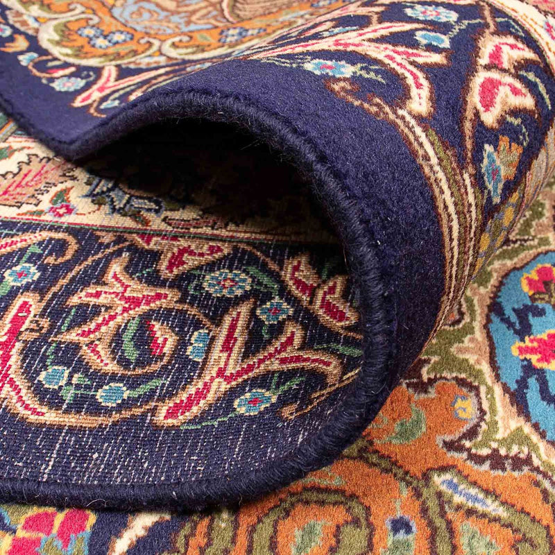 Dywan perski - Klasyczny - 394 x 298 cm - ciemnoniebieski