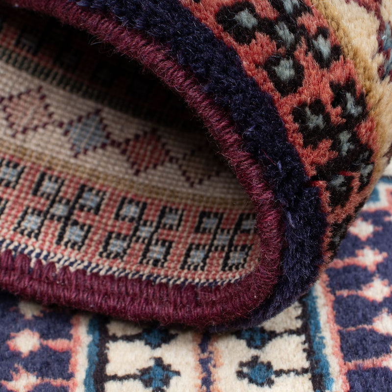 Perski dywan - Nomadyczny - 95 x 65 cm - jasnobrązowy