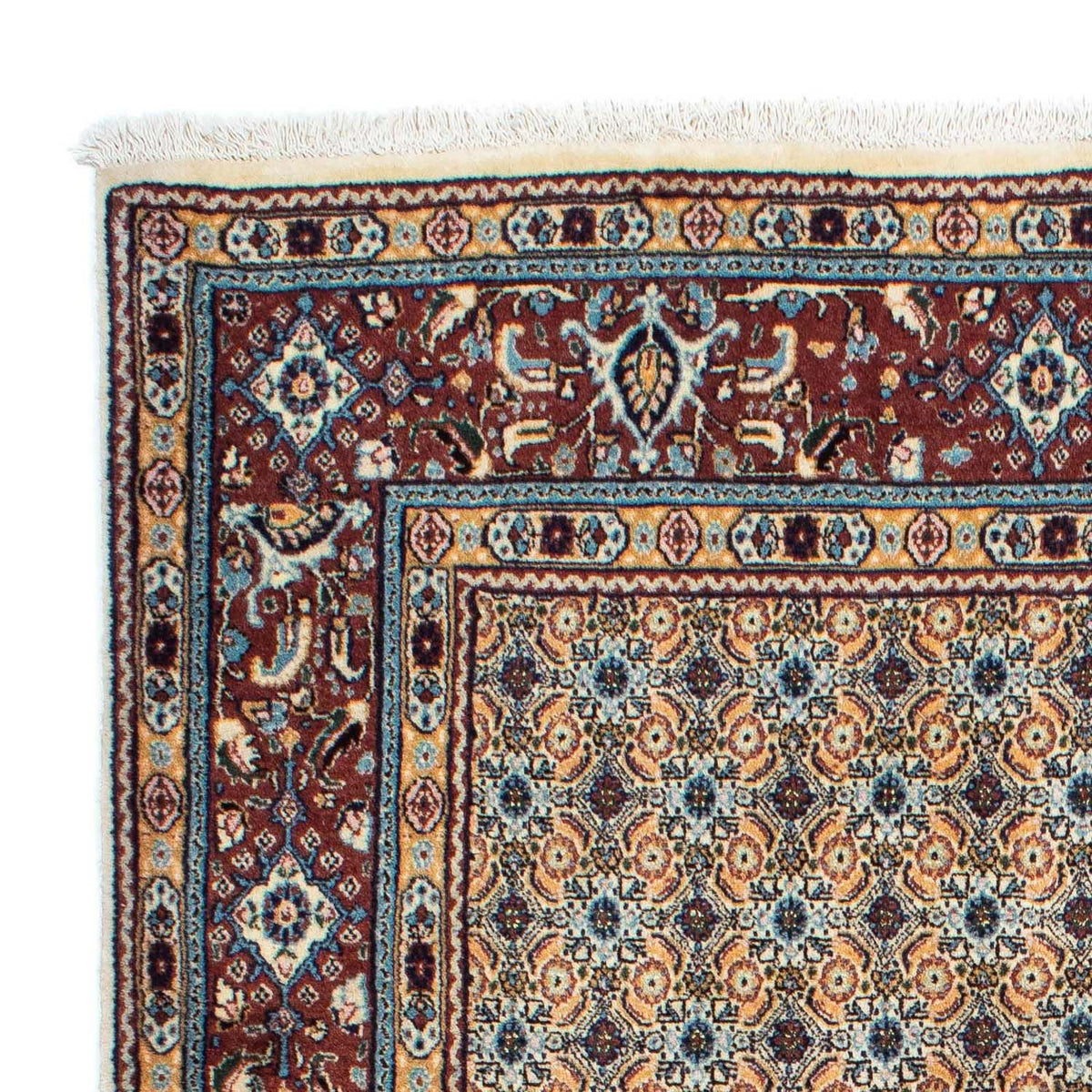 Dywan perski - Klasyczny kwadratowy  - 188 x 151 cm - beżowy