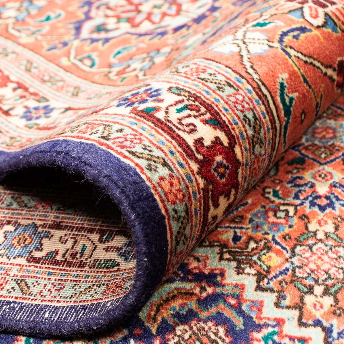 Dywan perski - Tabriz - 377 x 295 cm - wielokolorowy