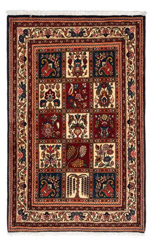 Perski dywan - Nomadyczny - 150 x 103 cm - ciemnoniebieski