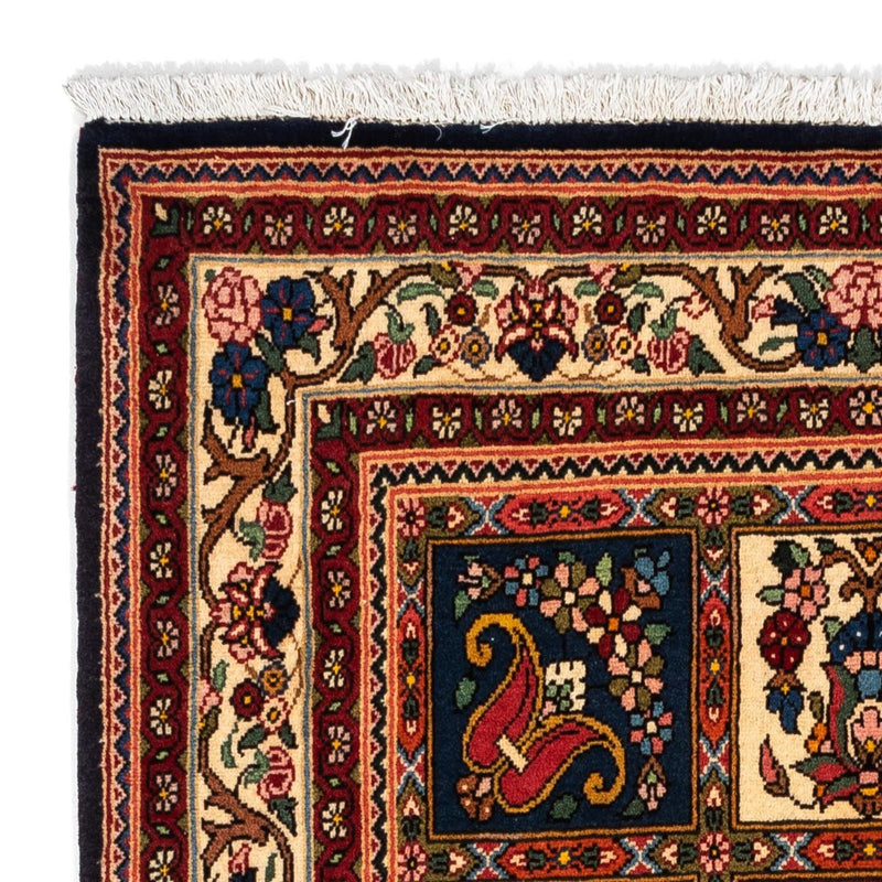 Perski dywan - Nomadyczny - 150 x 103 cm - ciemnoniebieski