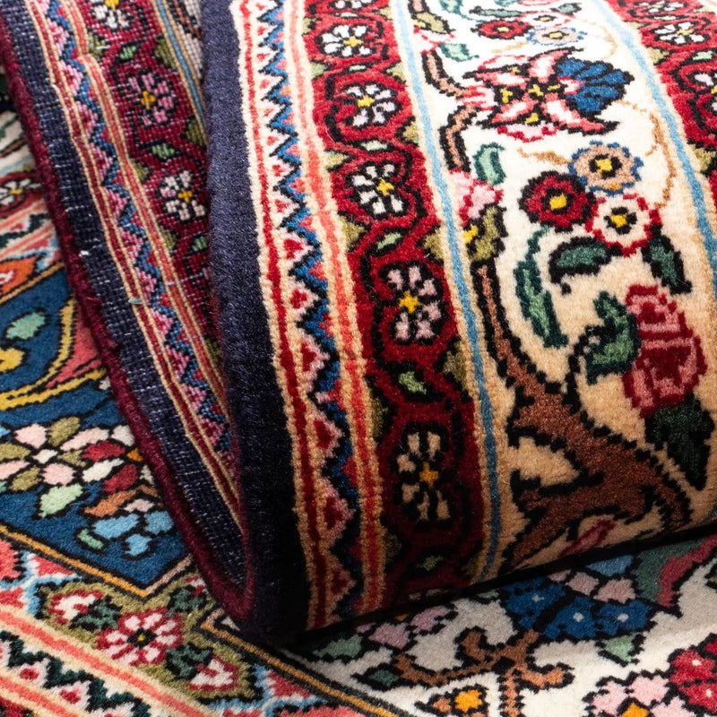 Perski dywan - Nomadyczny - 150 x 103 cm - ciemnoniebieski