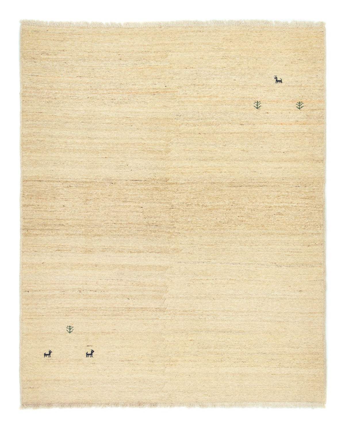 Dywan Gabbeh - perski - 175 x 143 cm - wielokolorowy