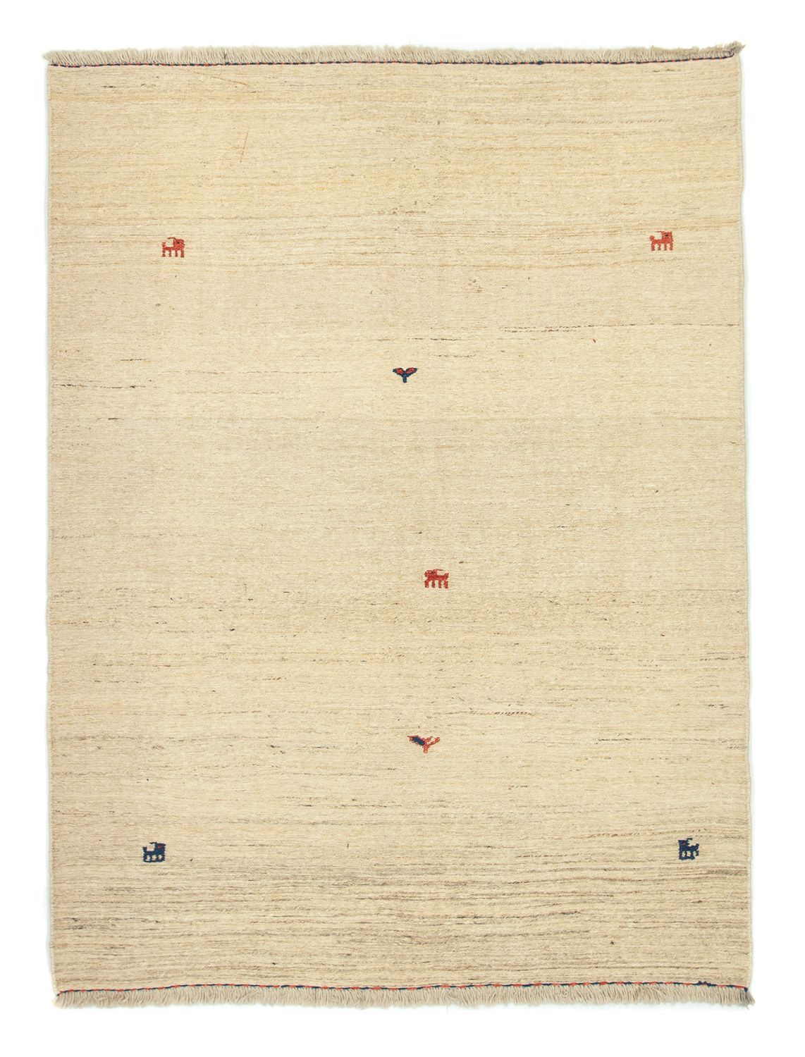 Dywan Gabbeh - perski - 179 x 137 cm - wielokolorowy