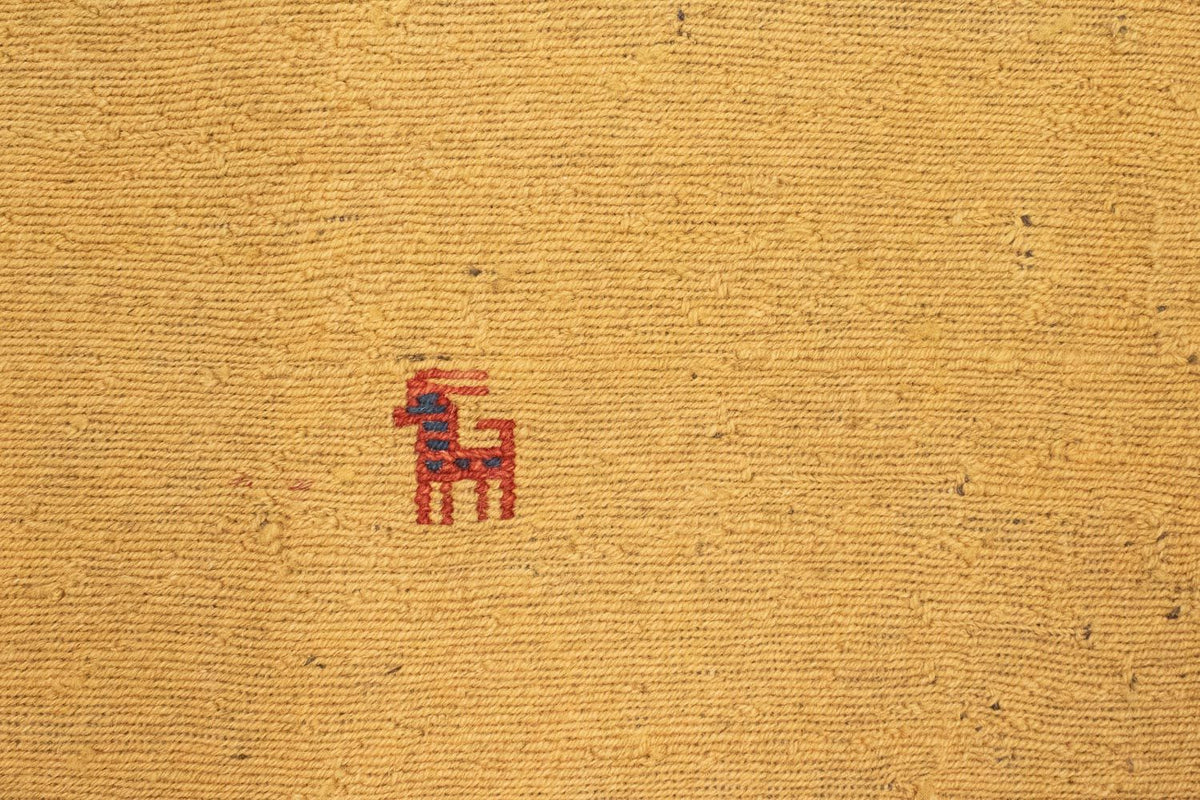 Dywan Gabbeh - perski - 198 x 151 cm - wielokolorowy