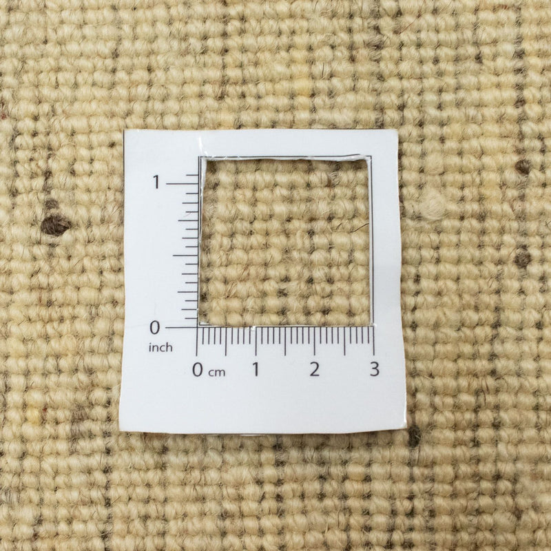 Dywan Gabbeh - perski - 138 x 105 cm - beżowy