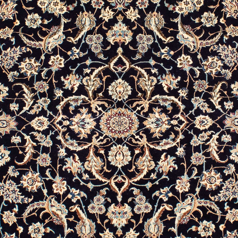 Dywan perski - Nain - Premium - 264 x 172 cm - ciemnoniebieski