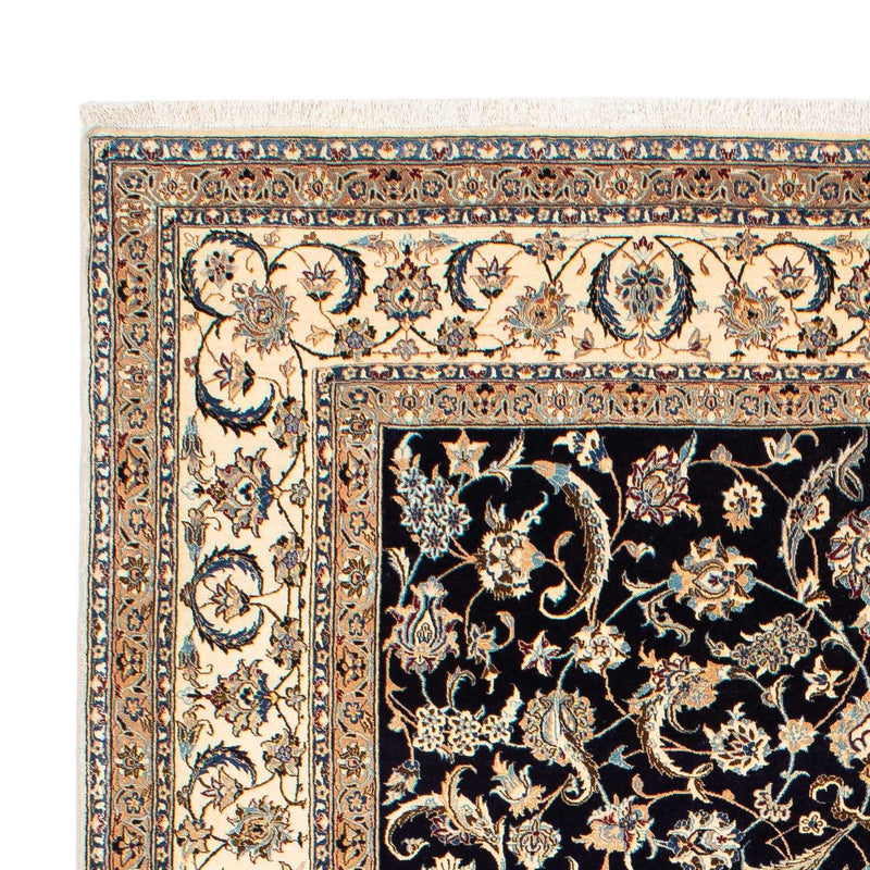 Dywan perski - Nain - Premium - 264 x 172 cm - ciemnoniebieski