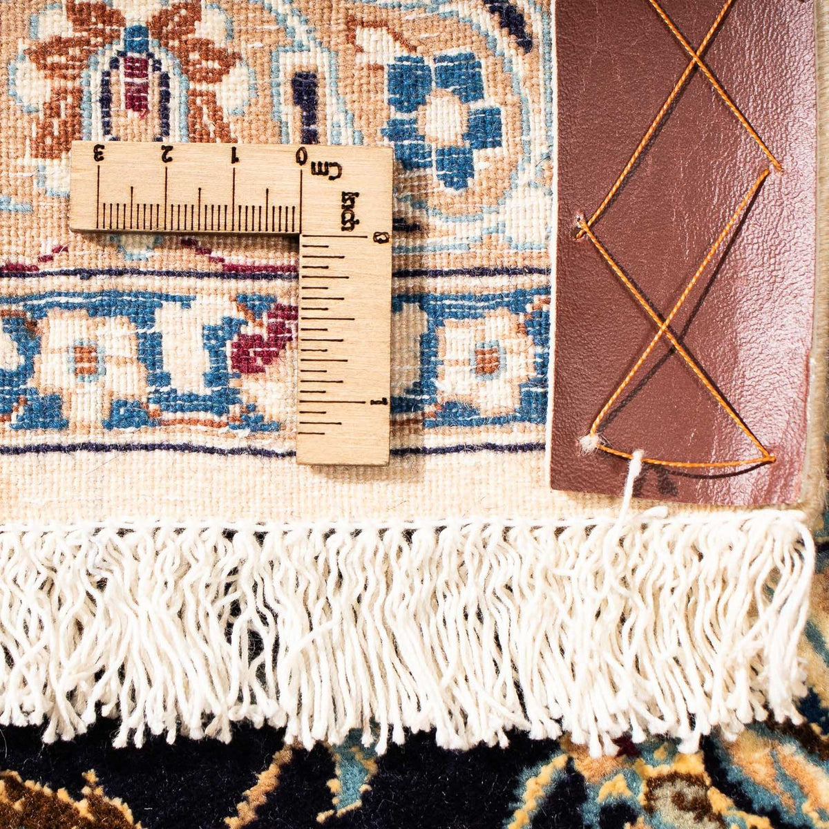 Dywan perski - Nain - Premium - 264 x 172 cm - ciemnoniebieski