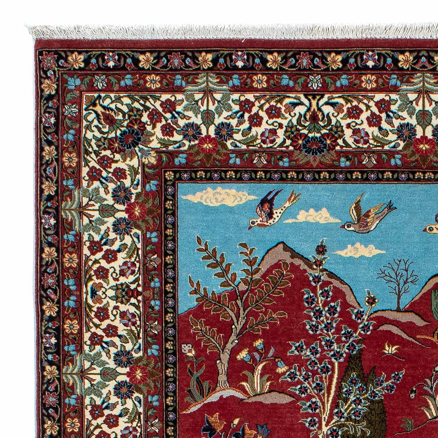 Ghom Dywan 203x138cm - Dywan perski