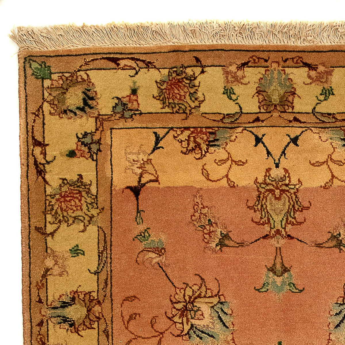 Dywan perski - Tabriz - Królewski - 116 x 70 cm - brązowy