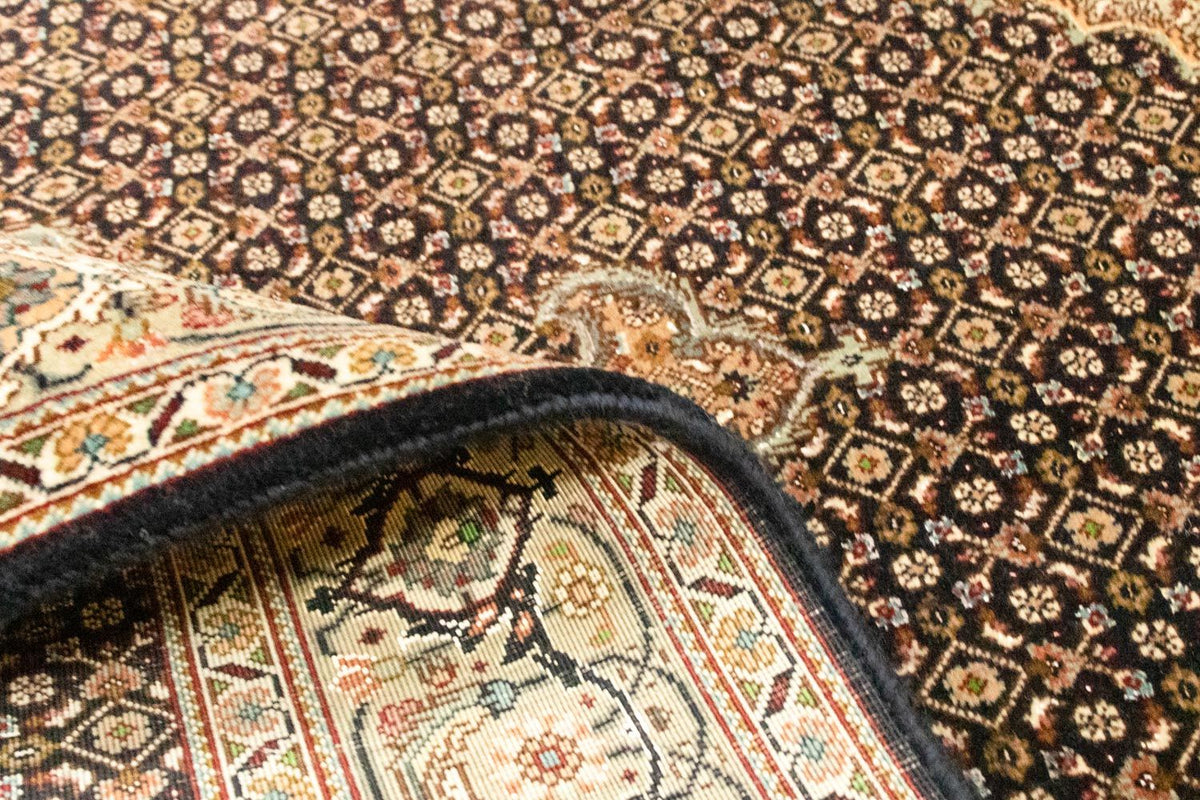 Dywan perski - Tabriz - Królewski - 153 x 105 cm - ciemnoniebieski