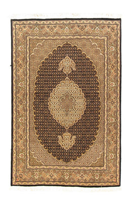 Dywan perski - Tabriz - Królewski - 150 x 100 cm - ciemnoniebieski