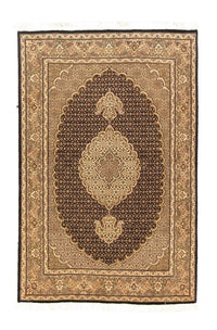 Dywan perski - Tabriz - Królewski - 150 x 100 cm - ciemnoniebieski