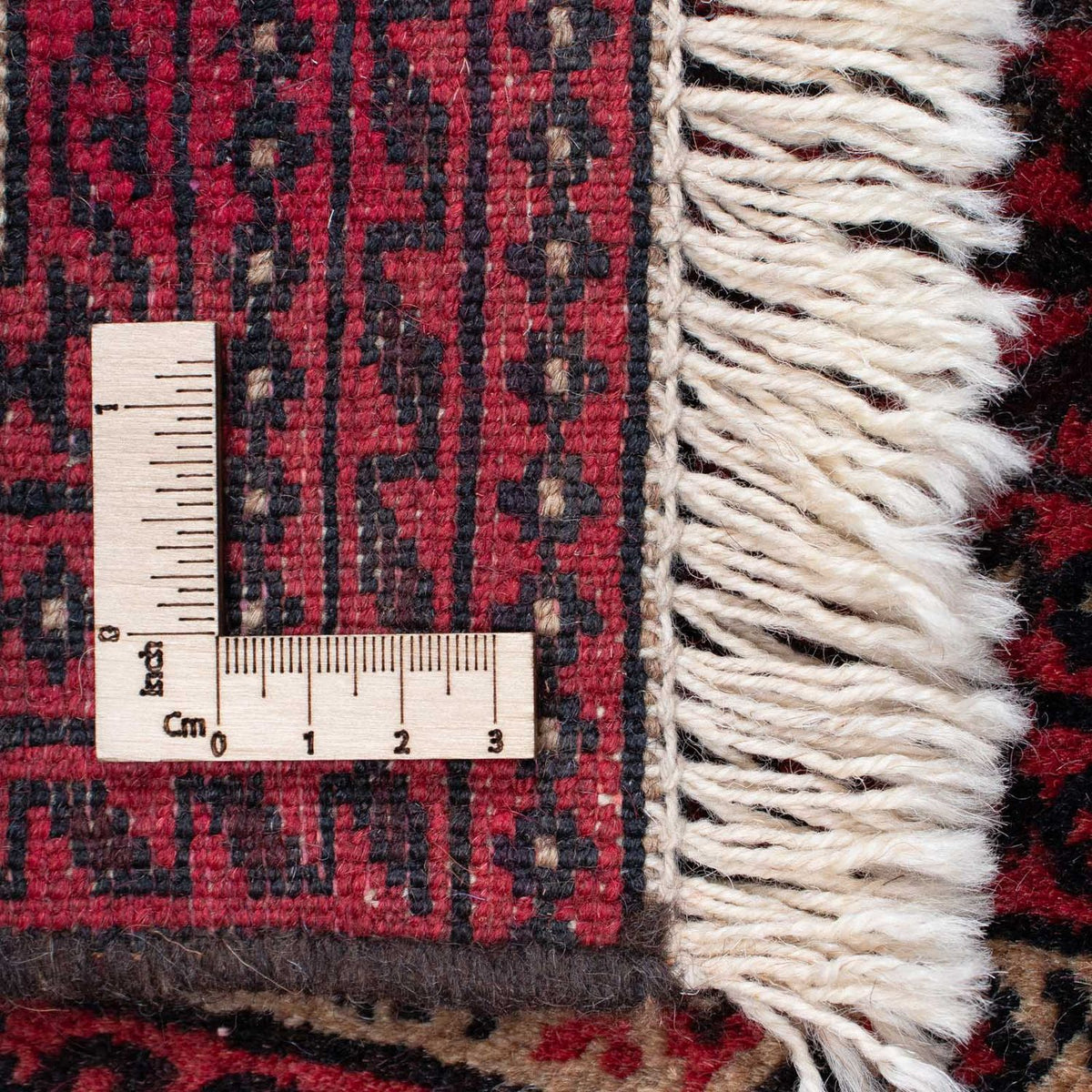 Perski dywan - Nomadyczny - 135 x 86 cm - ciemna czerwień