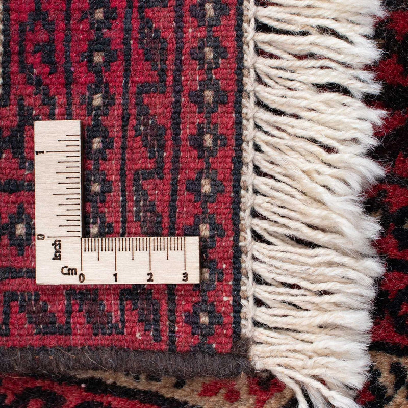 Perski dywan - Nomadyczny - 135 x 86 cm - ciemna czerwień