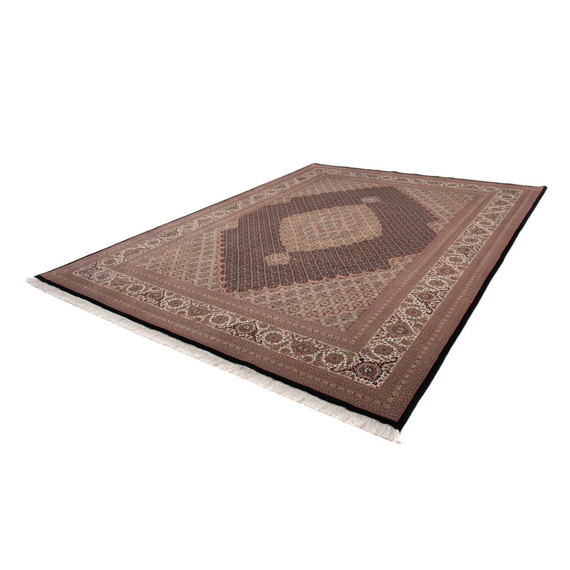 Dywan perski - Tabriz - 346 x 247 cm - ciemnoniebieski