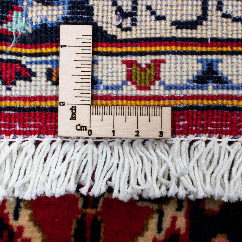 Dywan perski - Keshan - 129 x 71 cm - ciemna czerwień