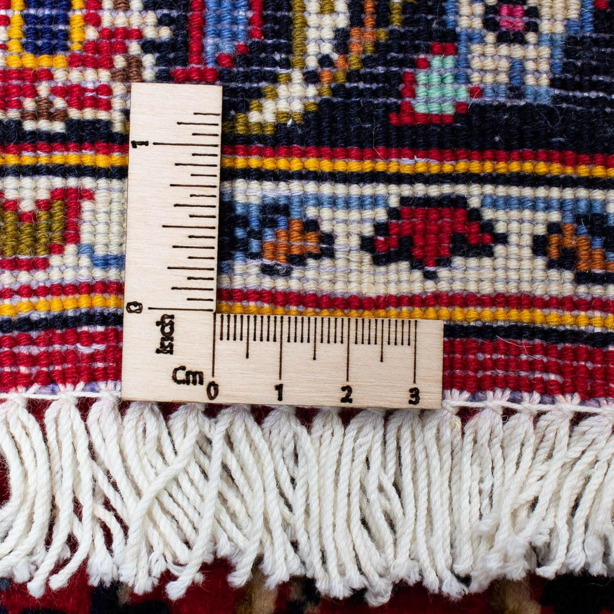 Dywan perski - Keshan - 126 x 70 cm - ciemna czerwień