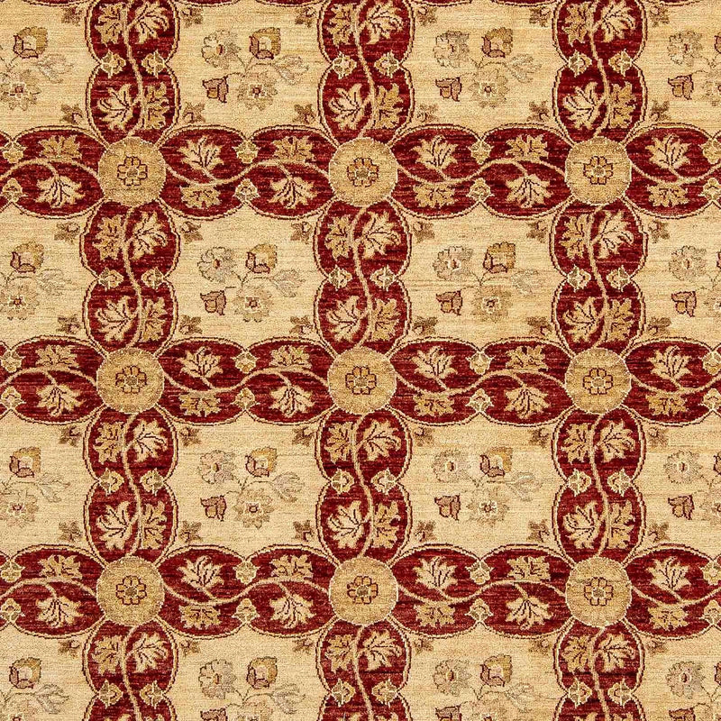 Dywan Zieglera - 293 x 250 cm - ciemna czerwień