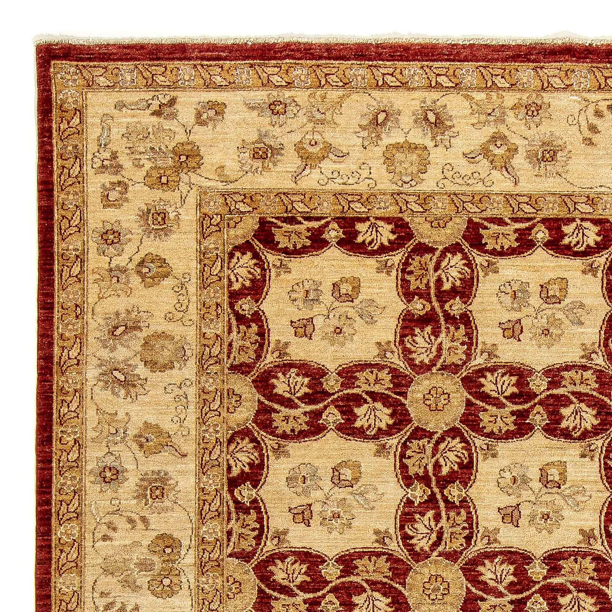 Dywan Zieglera - 293 x 250 cm - ciemna czerwień