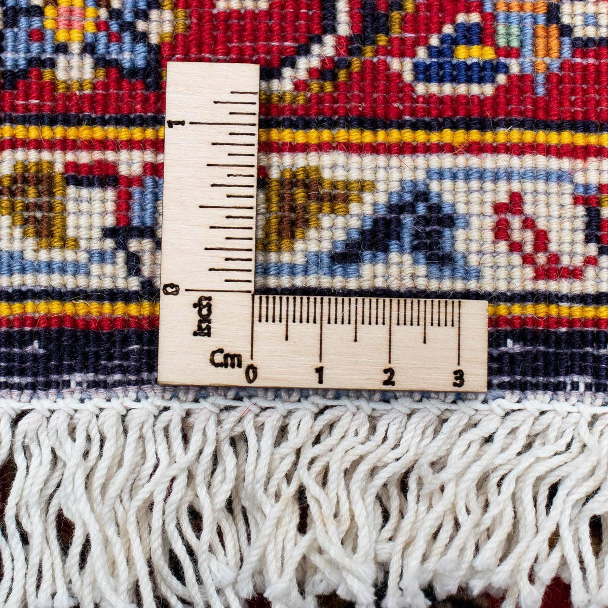 Dywan perski - Keshan - 118 x 77 cm - ciemnoniebieski