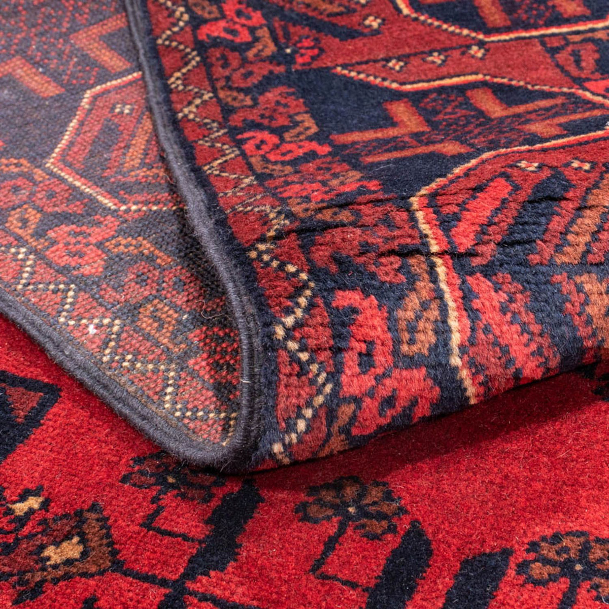 Afgański dywan - Kunduz - 184 x 127 cm - czerwony