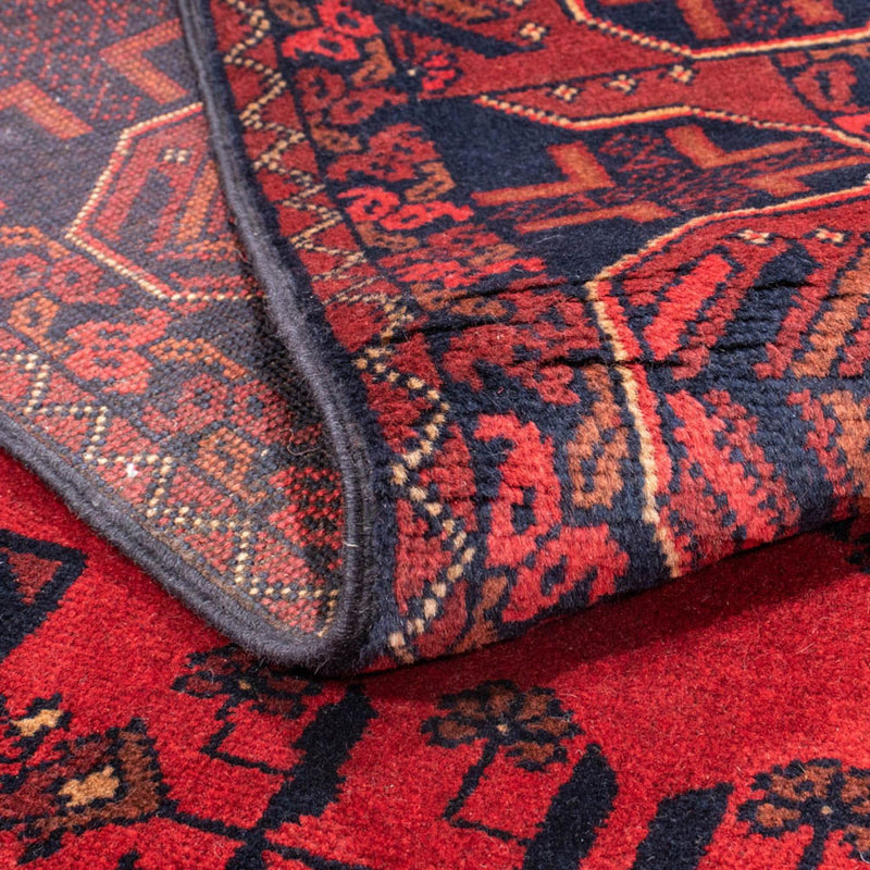 Afgański dywan - Kunduz - 184 x 127 cm - czerwony