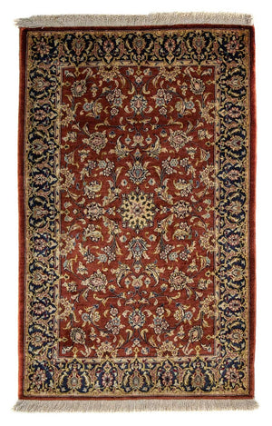 Dywan perski - Ghom - 85 x 56 cm - rdza