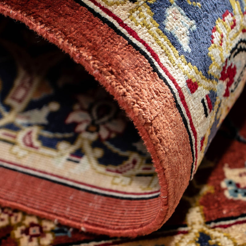 Dywan perski - Ghom - 85 x 56 cm - rdza