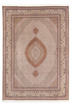 Dywan perski - Tabriz - 363 x 250 cm - jasnobrązowy