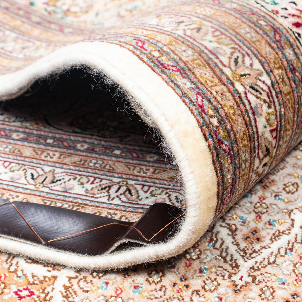 Dywan perski - Tabriz - 363 x 250 cm - jasnobrązowy