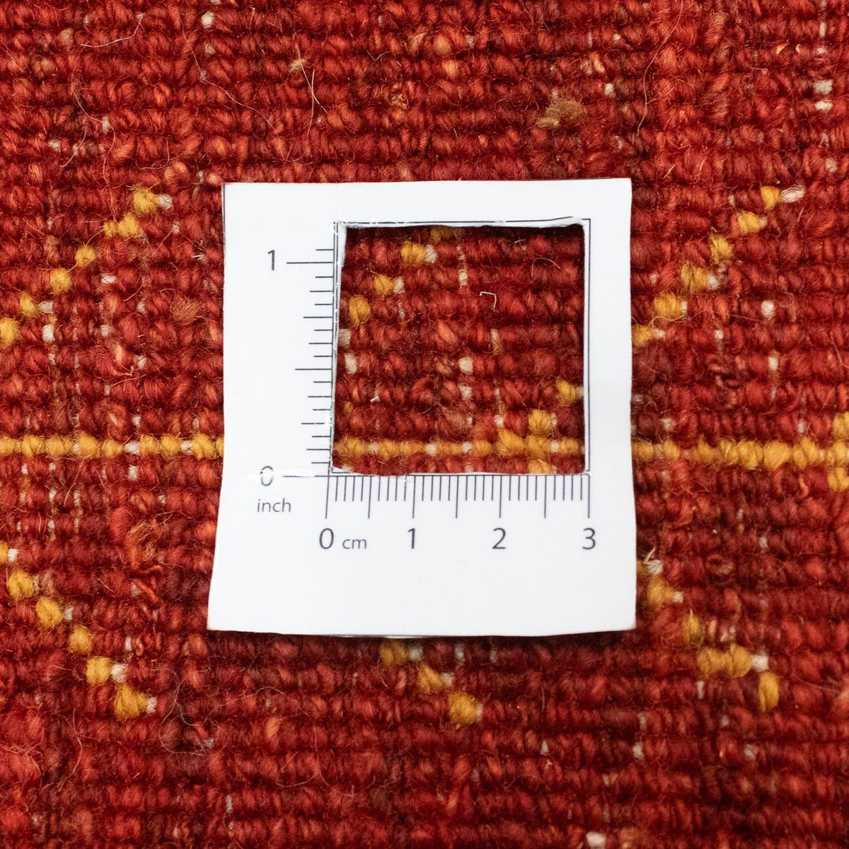 Dywan Gabbeh - perski - 171 x 118 cm - czerwony