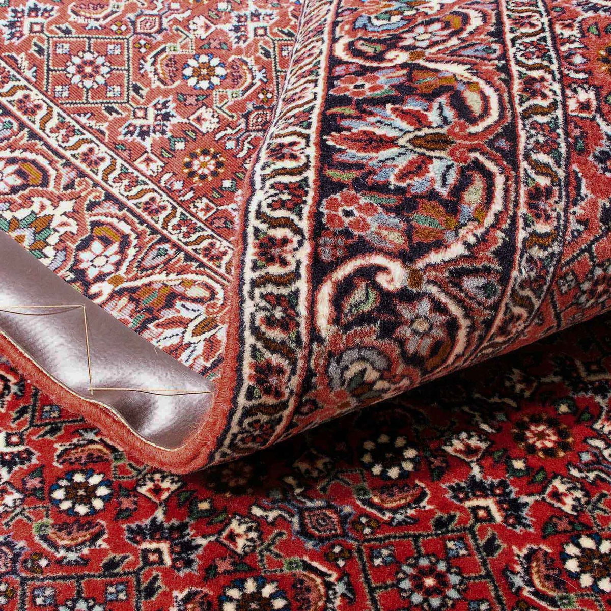 Dywan perski - Bijar - 174 x 111 cm - czerwony