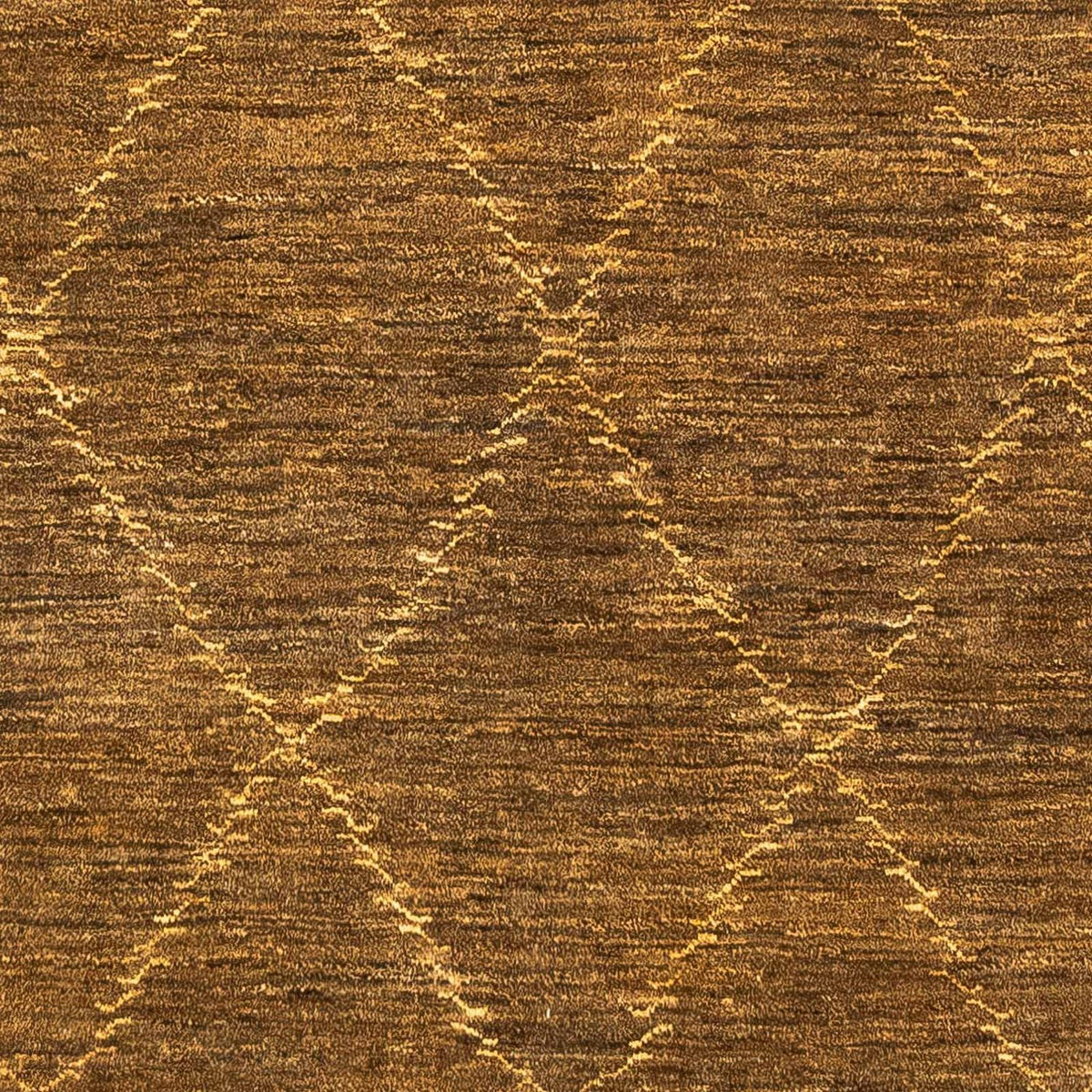 Dywan Gabbeh - Indus - 205 x 137 cm - brązowy