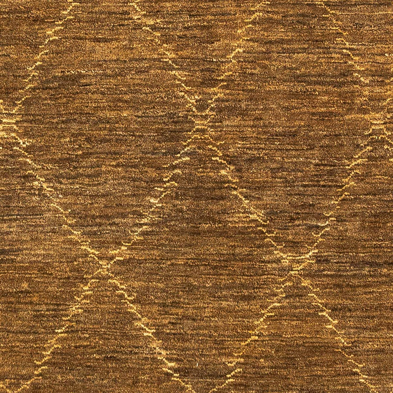 Dywan Gabbeh - Indus - 205 x 137 cm - brązowy