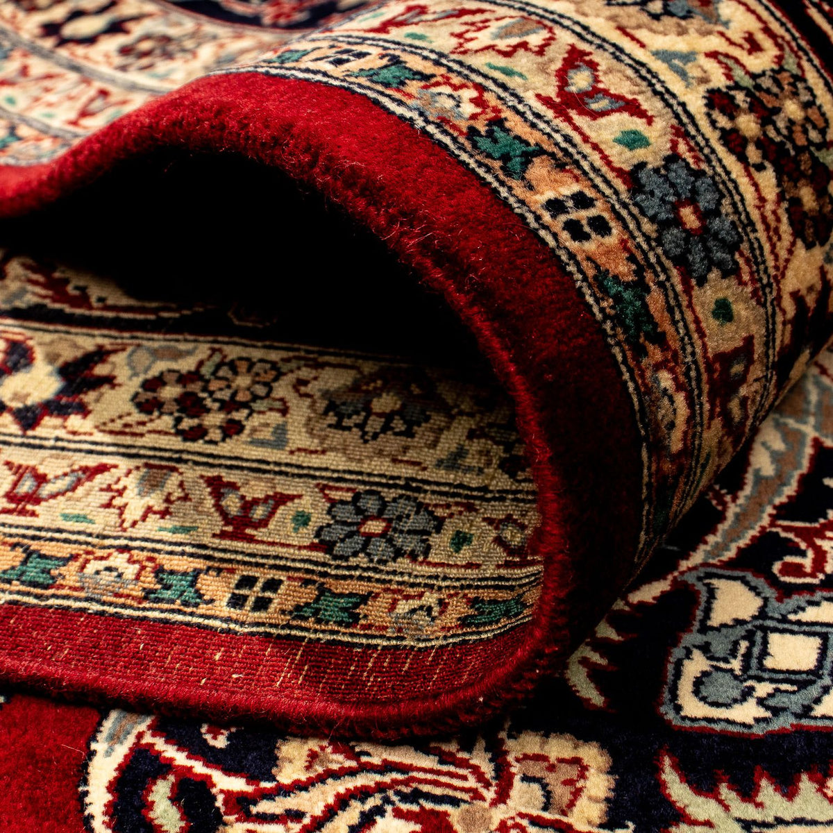 Dywan Zieglera - 366 x 277 cm - ciemna czerwień