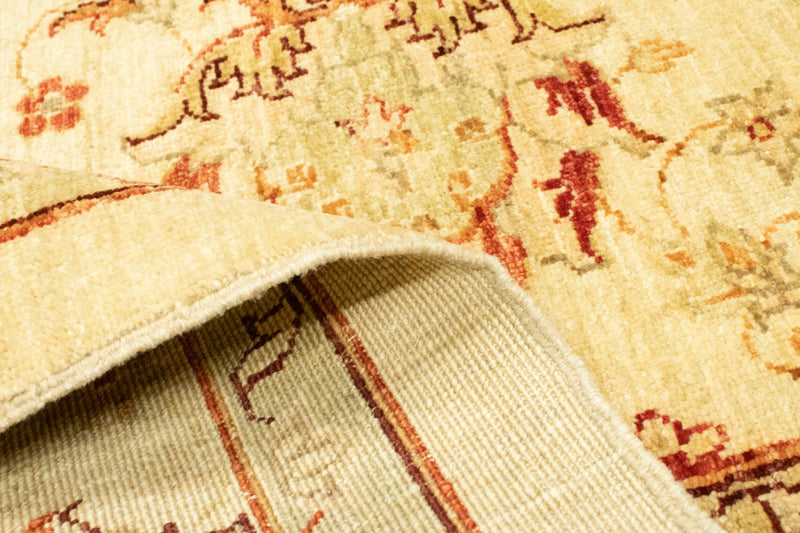 Dywan Zieglera - 212 x 173 cm - złoto