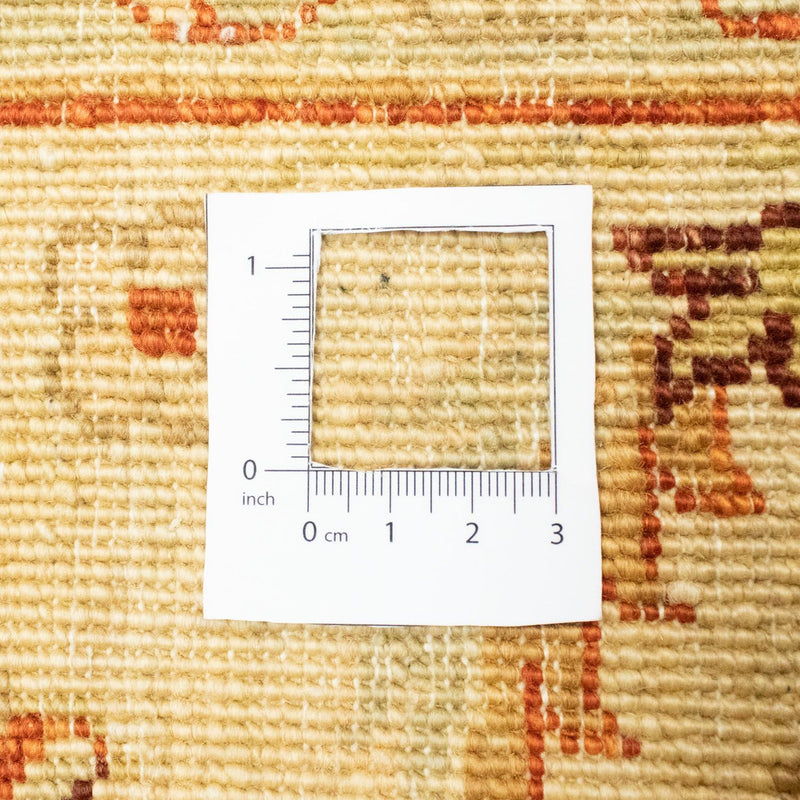 Dywan Zieglera - 212 x 173 cm - złoto