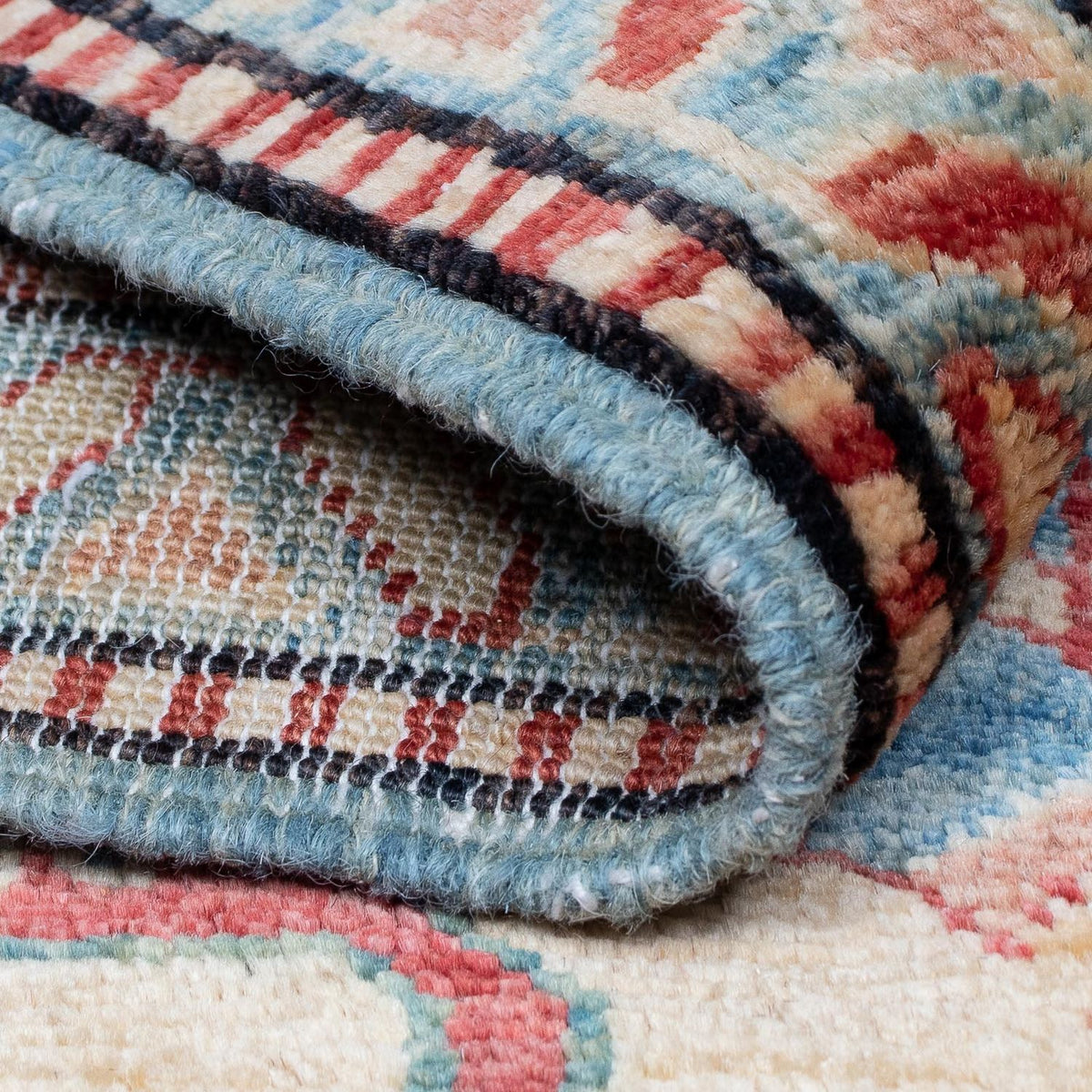 Dywan Ziegler - Kazak - 322 x 244 cm - turkusowy