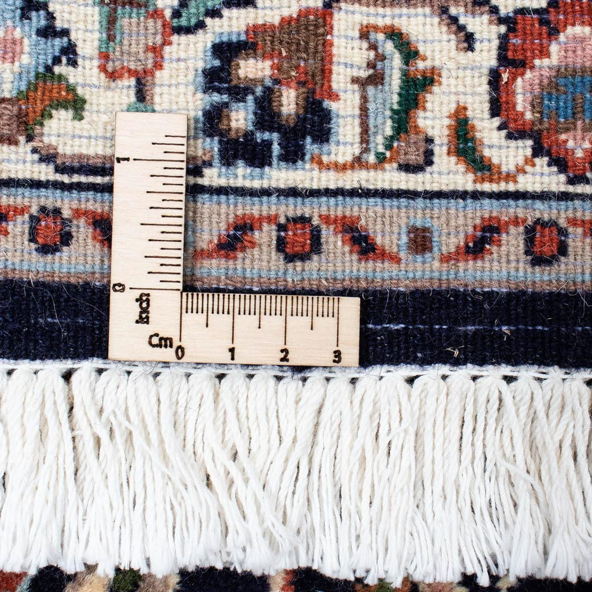 Dywan perski - Klasyczny - 228 x 171 cm - ciemnoniebieski