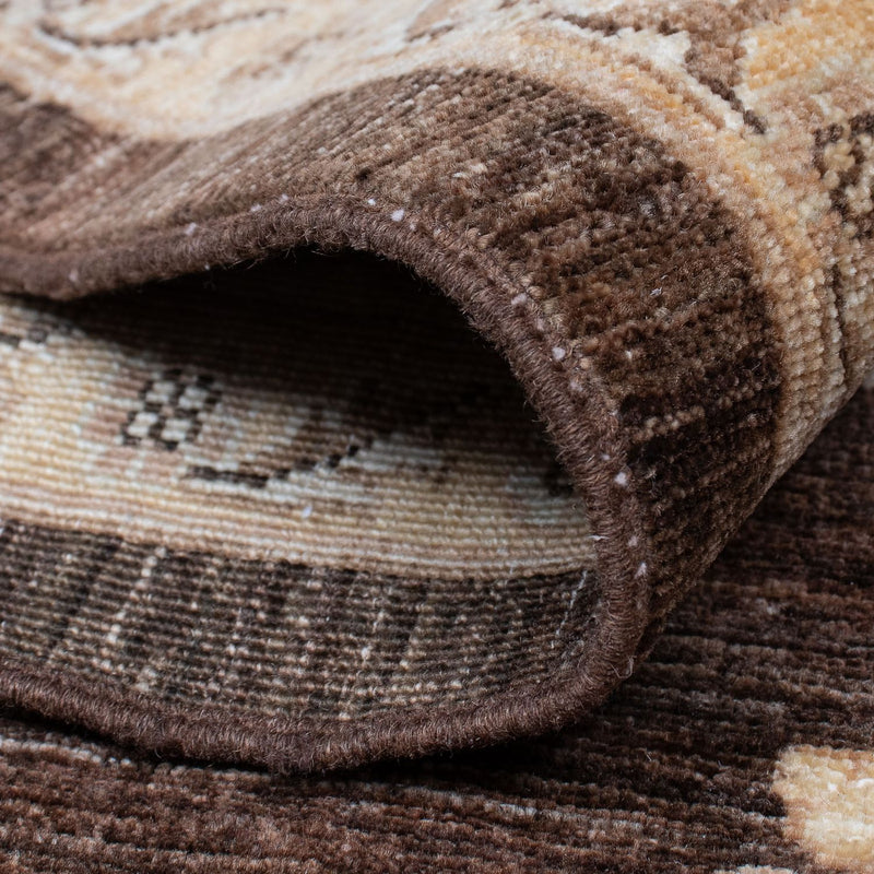 Dywan Zieglera - 300 x 246 cm - ciemnobrązowy