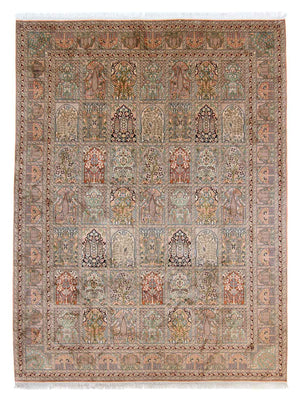 Jedwabny dywan - Kashmir Silk - 336 x 251 cm - wielokolorowy