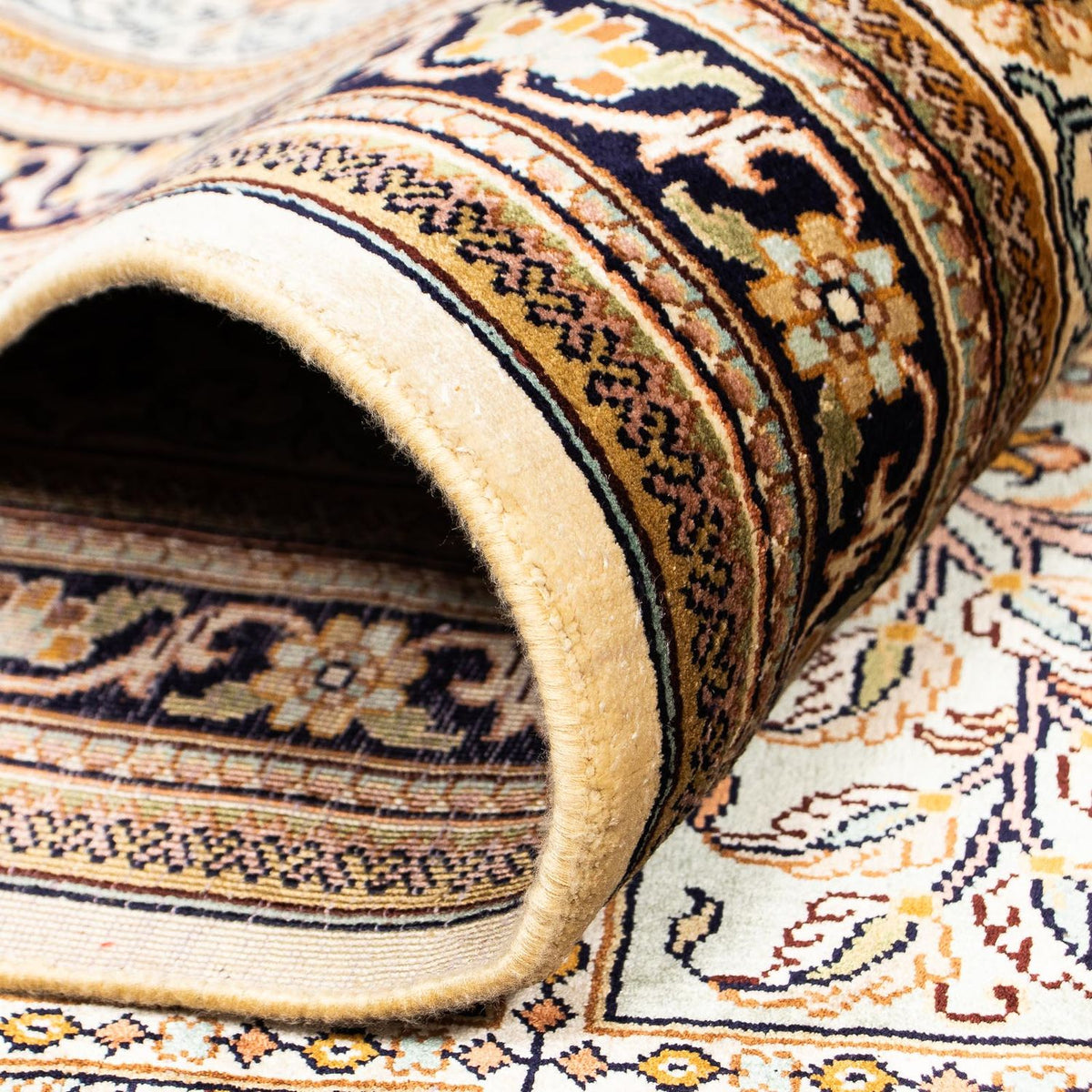 Dywan z Nepalu - 386 x 305 cm - wielokolorowy